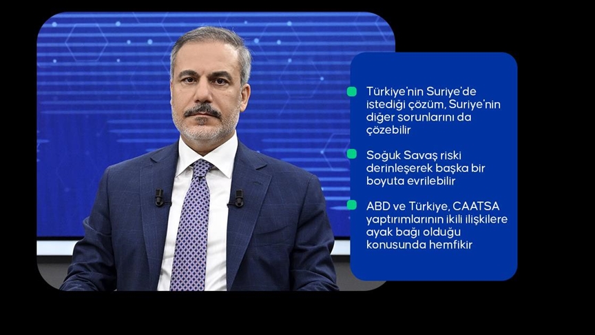 Dışişleri Bakanı Fidan, müstakil siber güvenlik teşkilatının hükümetin gündeminde olduğunu bildirdi