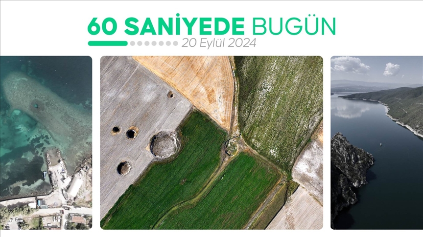 60 saniyede bugün (20 Eylül 2024)