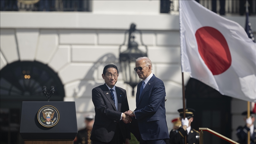 US president, Japanese prime minister discuss alliance, regional security