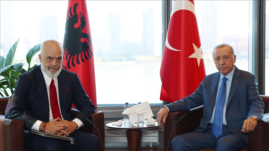 Türkiye, Albania to continue to bolster ties in all areas: President Erdogan