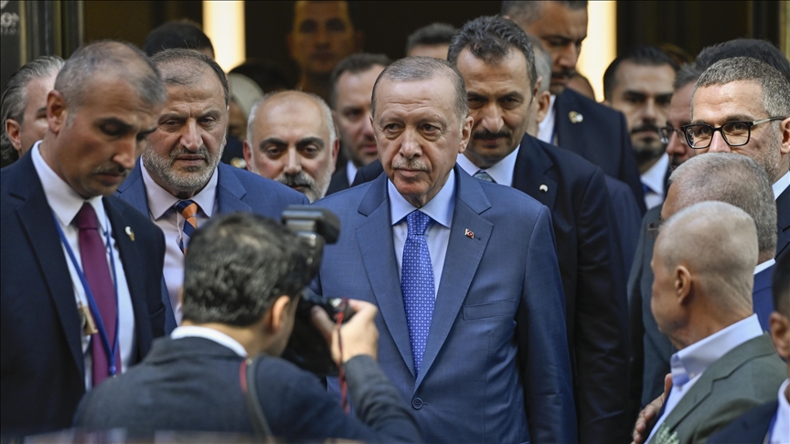 Президент Эрдоган в Нью-Йорке посетил Фонд TURKEN