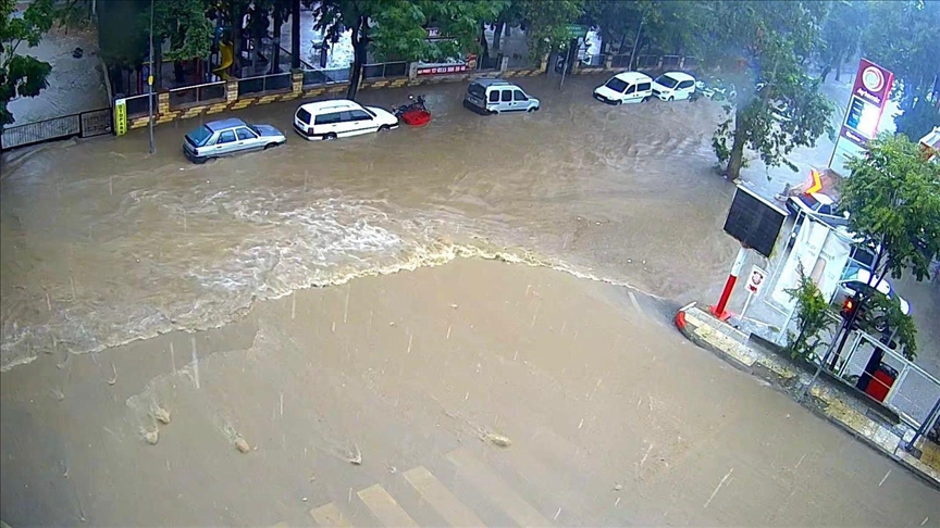 Kahramanmaraş'ta sağanak etkili oldu