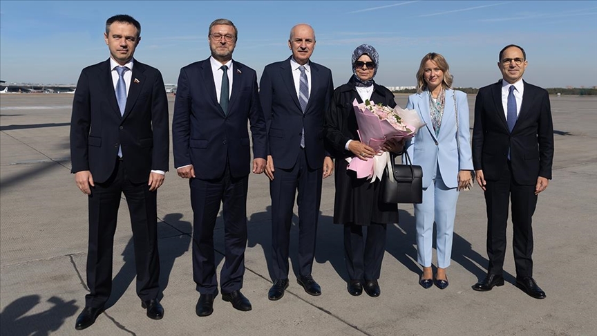 TBMM Başkanı Kurtulmuş Rusya'da