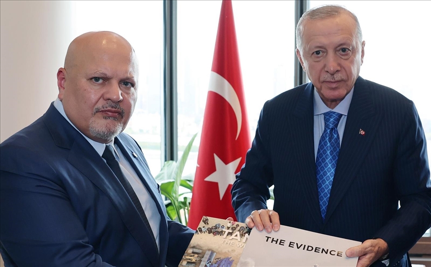 Turkish President Erdogan receives International Criminal Court prosecutor for talks