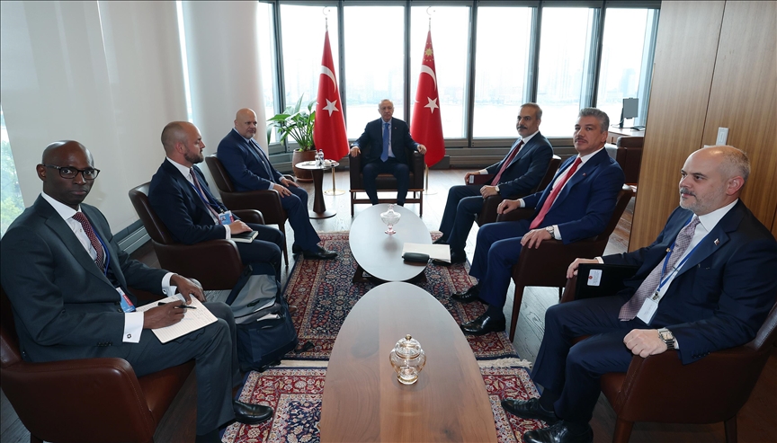 Turkish President Erdogan receives International Criminal Court prosecutor for talks
