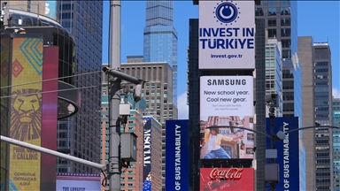 Türkiye promotes investment opportunities with Times Square ad campaign during UN General Assembly