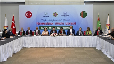 Bağımsızlığının 33. Yılında Türkmenistan-Türkiye ilişkileri paneli yapıldı