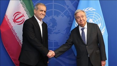 UN chief discusses Gaza, Lebanon and Yemen in meeting with Iranian president