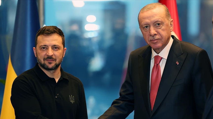 Turkish, Ukrainian presidents meet in New York Turkish, Ukrainian presidents meet in New York