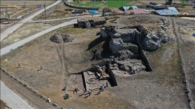 Pulur Höyük kazılarında 7 bin yıllık yaşam izi gün yüzüne çıktı