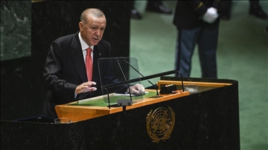 Turkish president condemns Israeli premier's presence at UN, urging action against Tel Aviv