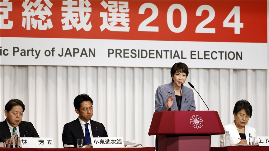 Japanese leadership race goes to runoff with possibility of 1st woman premier