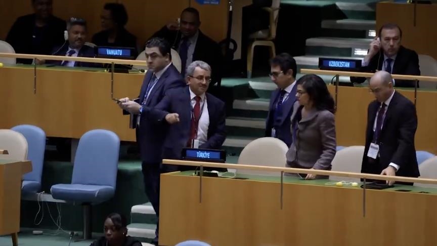 ONU: La délégation turque quitte la salle avant le discours de Netanyahu