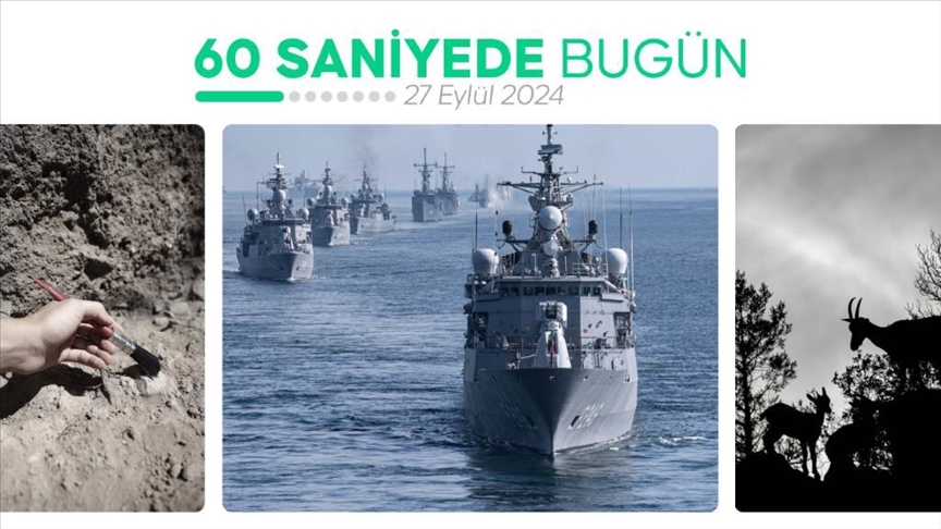 60 saniyede bugün (27 Eylül 2024)