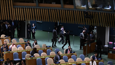 Turkish delegation, others walk out of UN General Assembly in protest of Israeli premier