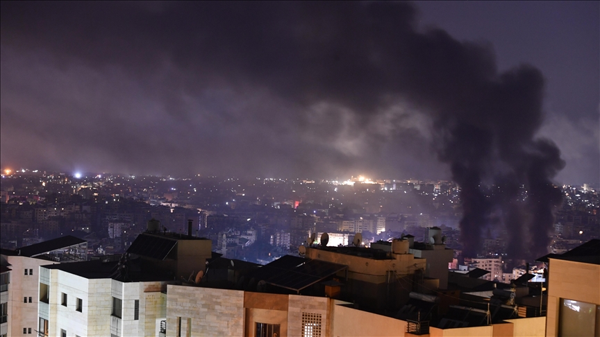 Israeli warplanes conduct heavy strike on Beirut’s southern suburb