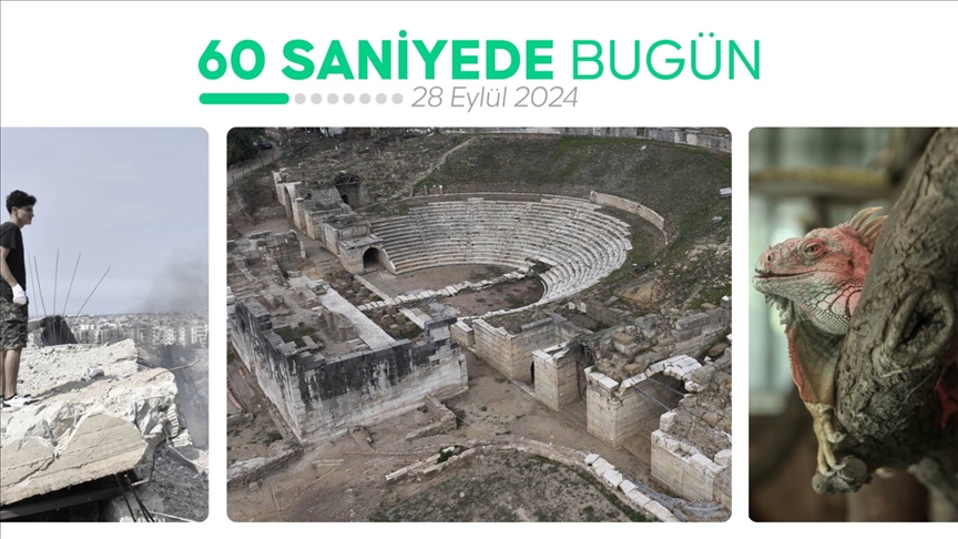 60 saniyede bugün (28 Eylül 2024)