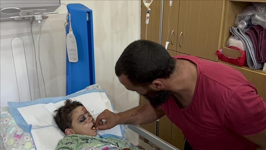 Lebanese father loses family in Israeli airstrike; son, 5, survives