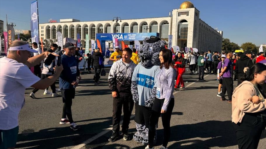 В Бишкеке прошел международный полумарафон «Snow Leopard Run 2024»