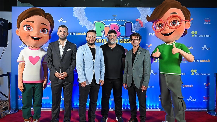 TRT ortak yapımı "Pırıl Sayıların Gizemi" animasyon filminin galası yapıldı