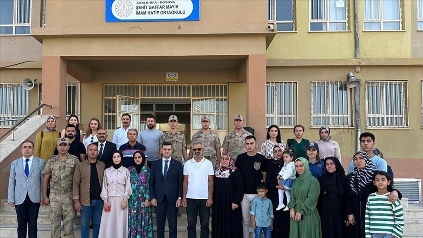 Şehidin adı memleketi Şanlıurfa'da yaşatılacak