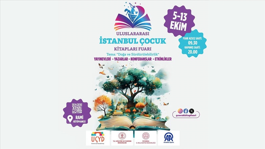 "Uluslararası İstanbul Çocuk Kitapları Fuarı" 5 Ekim'de başlıyor