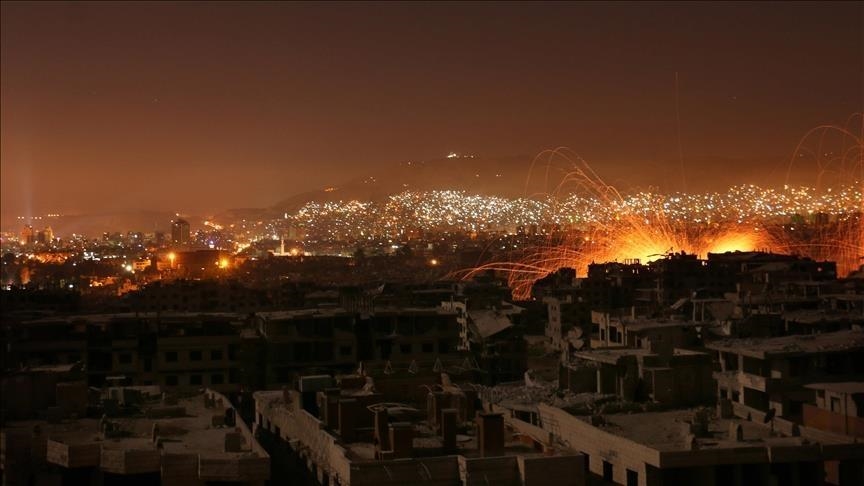 3 killed, 9 injured in Israeli airstrikes on Syrian capital