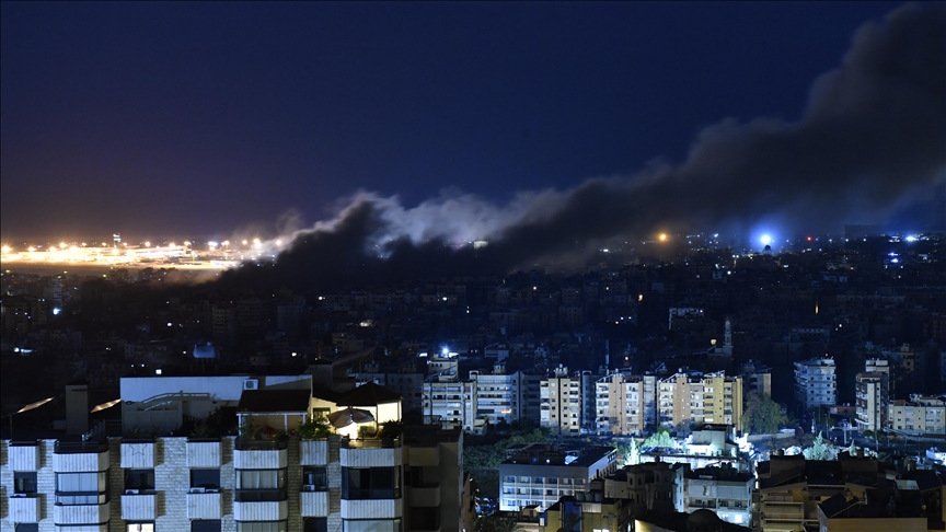 Israeli airstrikes target Beirut’s southern suburbs following evacuation orders