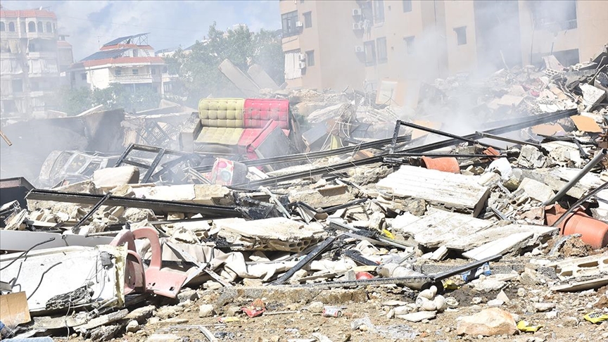 İsrail ordusu Beyrut'un güneyine yeni saldırı düzenledi