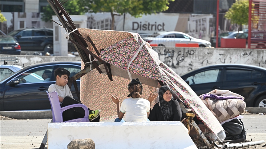 UN warns about growing 'number of displaced people' in Lebanon