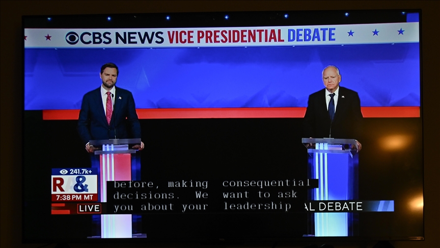 Walz, Vance throw verbal punches in 1st vice presidential debate