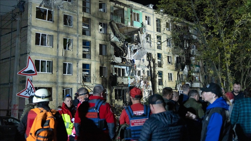 Ukraine says 12 injured in Russian airstrike on Kharkiv city