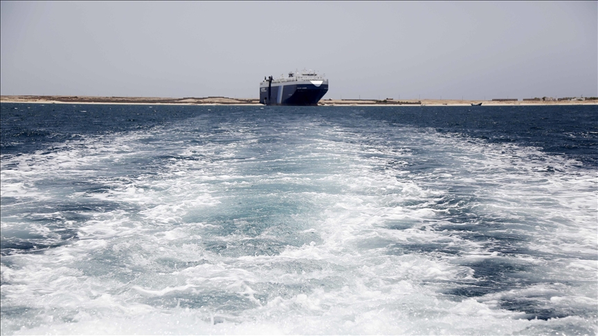 Yemen's Houthis release video of drone attack on British oil tanker in Red Sea Yemen's Houthis release video of drone attack on British oil tanker in Red Sea