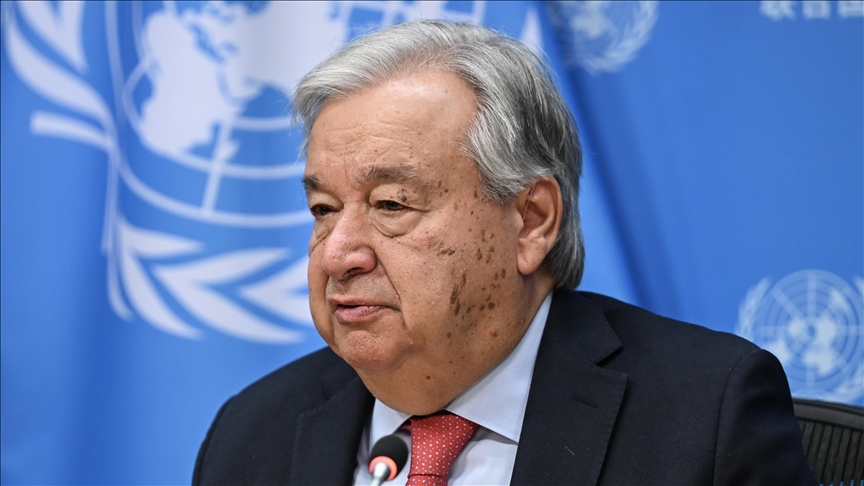 AB, İsrail'in "istenmeyen kişi" ilan ettiği BM Genel Sekreteri Guterres'e destek verdi