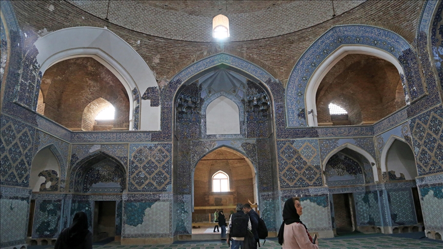 Tabriz's iconic 'Blue Mosque': A stunning treasure adorned with unique blue tiles