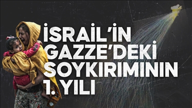 İsrail'in Gazze'deki soykırımının 1. yılı