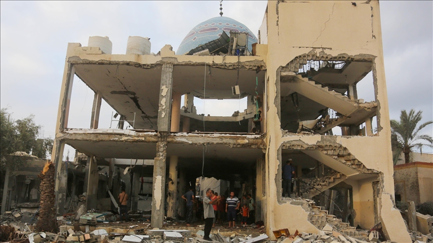 24 Palestinians killed in Israeli airstrikes on mosque, school sheltering displaced people in Gaza