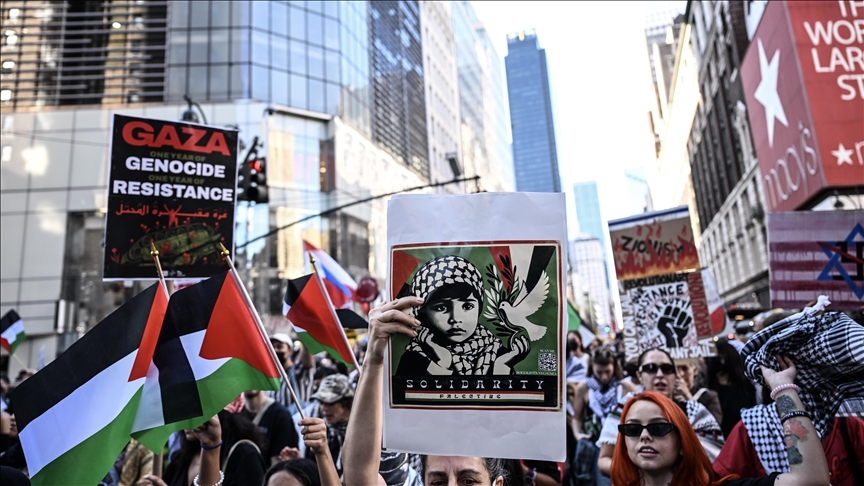 Man attempts self-immolation at pro-Palestine protest near White House