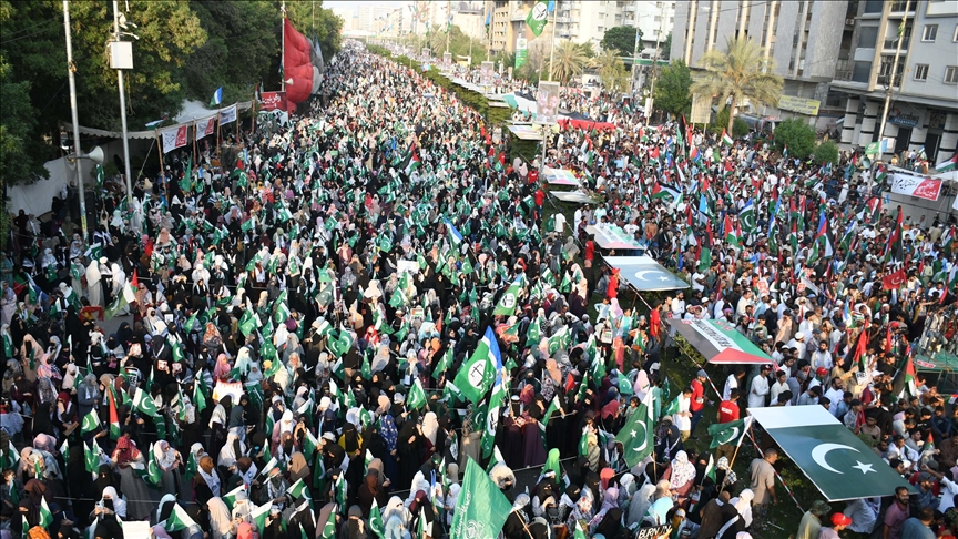 Rallies held across Pakistan to mark 1st anniversary of Israel’s genocidal war on Gaza