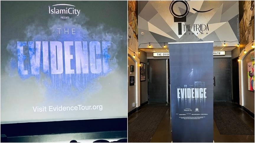 Anadolu documentary 'The Evidence' exposing Israeli war crimes in Gaza screened in US