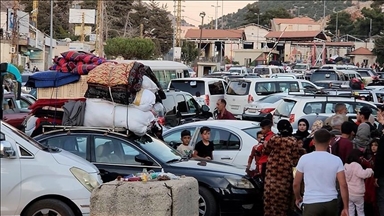 UN: 250,000 flee from Lebanon to Syria amid Israeli attacks