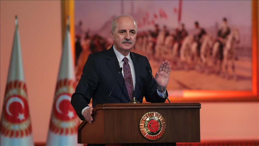 TBMM Başkanı Kurtulmuş: ABD başkanının söylediği söz, insanlık adına kabul edilebilir bir söz değildir