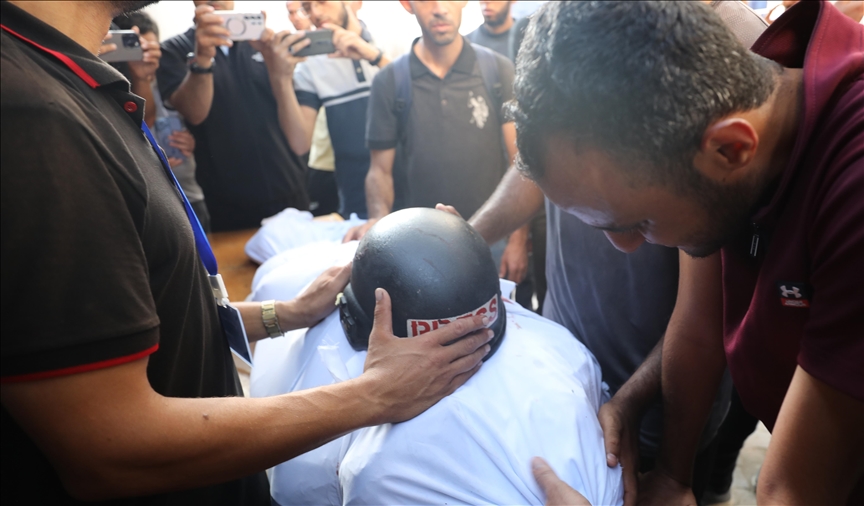 Muere un periodista más en ataque del Ejército israelí contra un equipo de televisión palestino