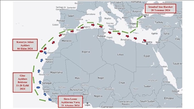 İçişleri Bakanlığından, Kanarya Adaları yakınlarında 4 ton kokain ele geçirilen gemiye ilişkin açıklama