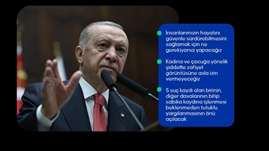 Cumhurbaşkanı Erdoğan: Vadedilmiş topraklar hezeyanının varacağı yer büyük bir hüsran ve hezimet olacaktır