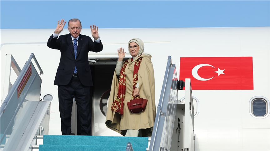Turkish President Erdogan departs for Albania as Balkans tour commences