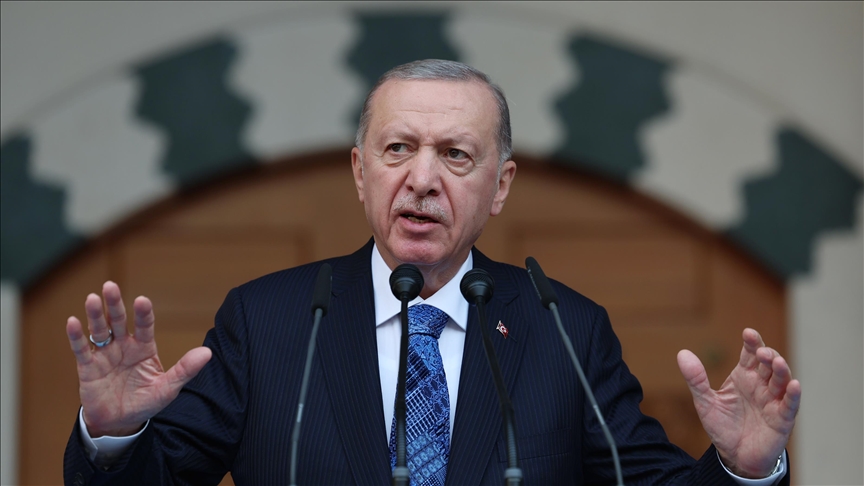 Standing against Israel's 'state terror' is 'conscientious obligation': Turkish president