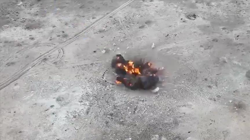Авиабомба азербайджанского производства с лазерным наведением от ASELSAN успешно поразила цель