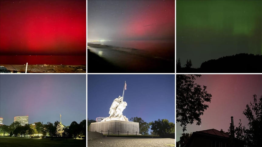 Aurora borealis osvijetlila nebo iznad Evrope i SAD-a