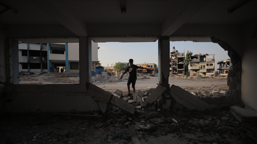 Israeli army announces end of weeklong 'military operation' in Al-Bureij refugee camp in central Gaza